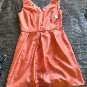 Dressbarn Coral Fit & Flare Dress NWT – Size 16
